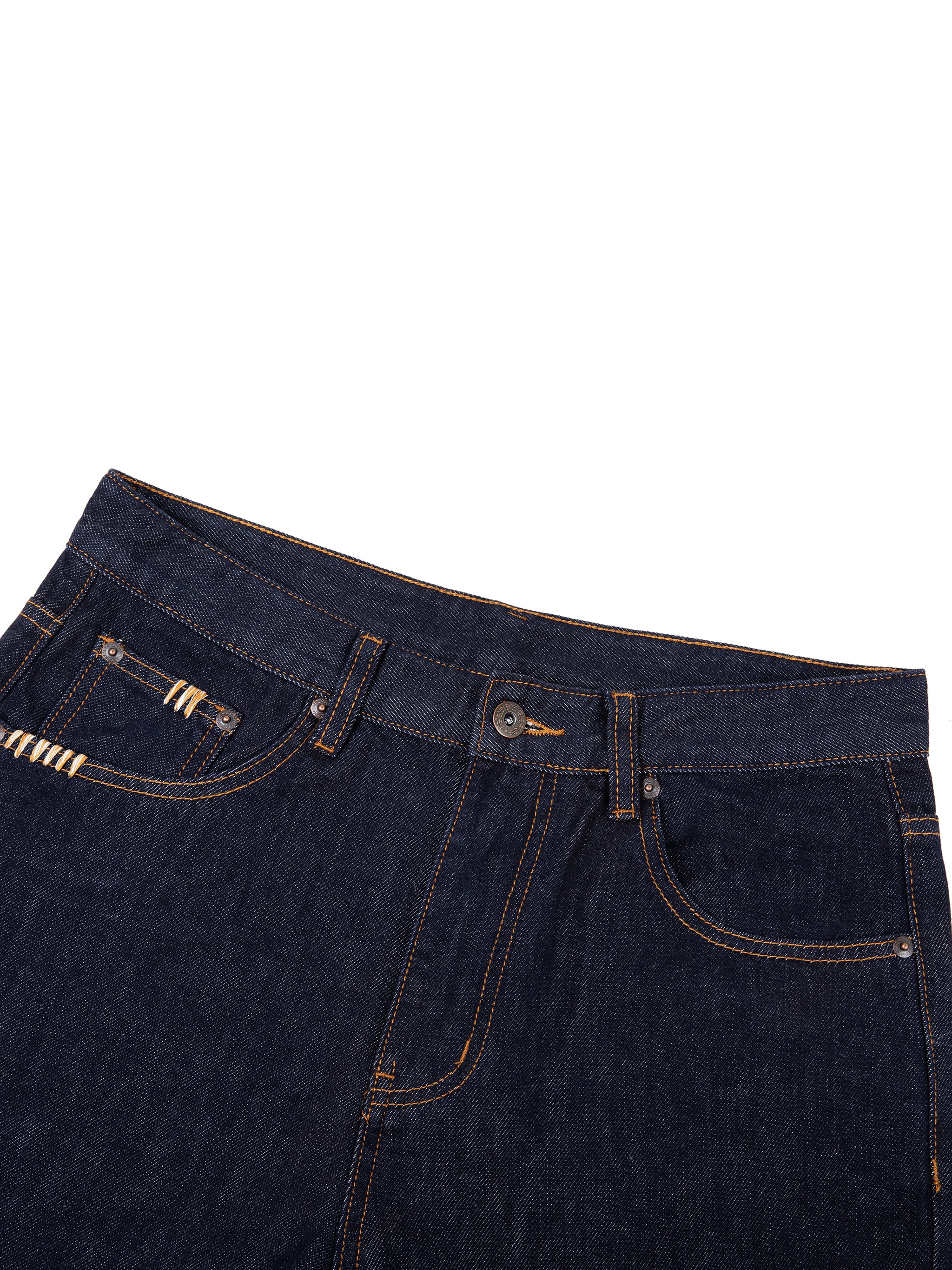 Heavyweight Straight Leg Denim Jeans